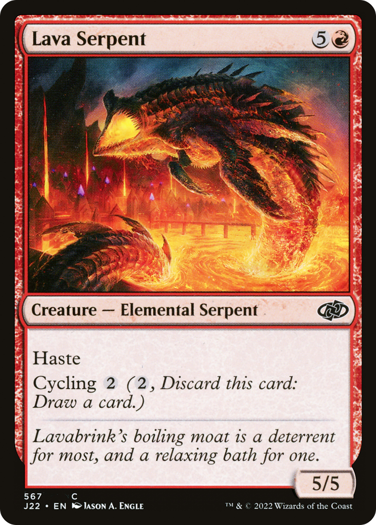 Lava Serpent [Jumpstart 2022] | Grognard Games