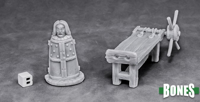 Reaper Bones 77443 Torture Equipment 2 | Grognard Games