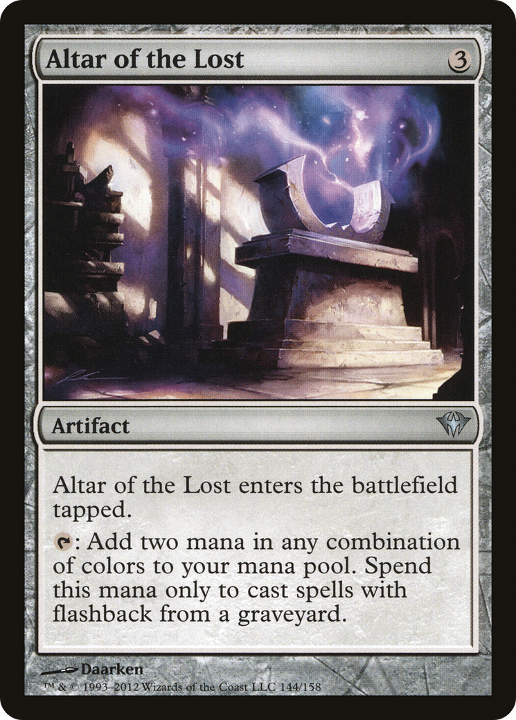 Altar of the Lost (DKA-144) - Dark Ascension Foil | Grognard Games