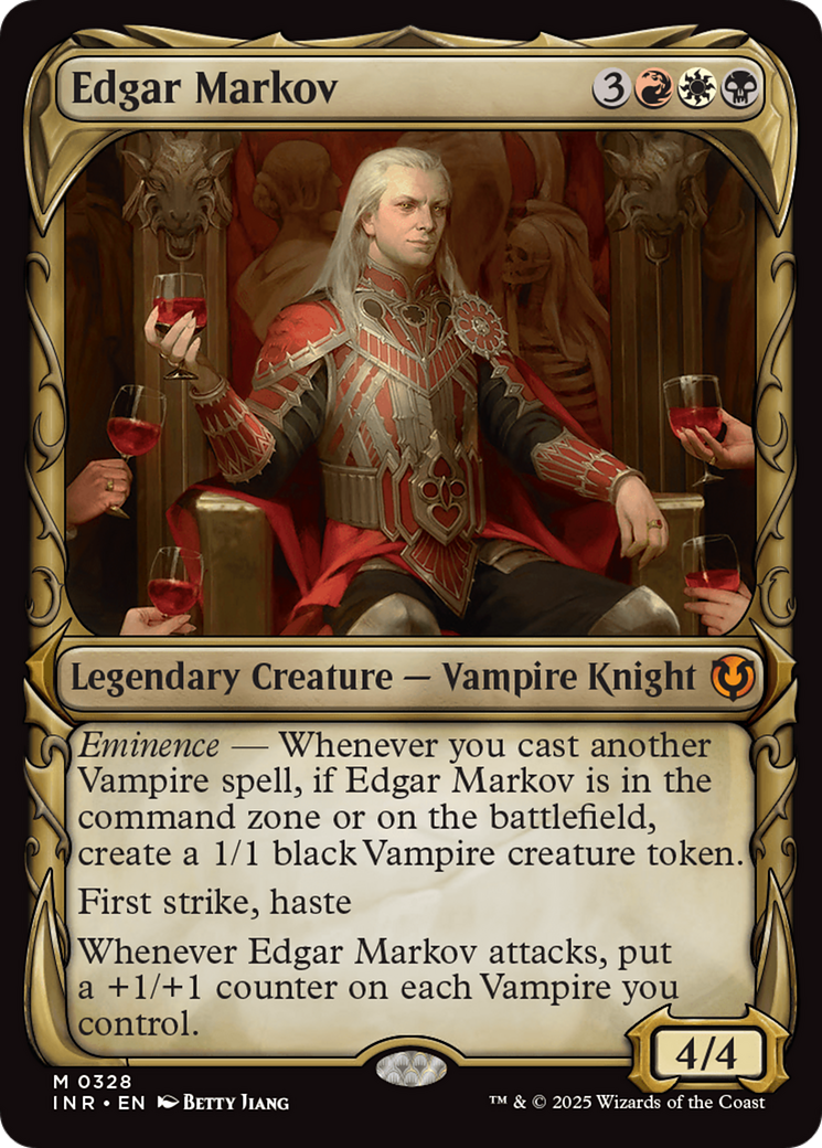 Edgar Markov (Showcase) [Innistrad Remastered] | Grognard Games