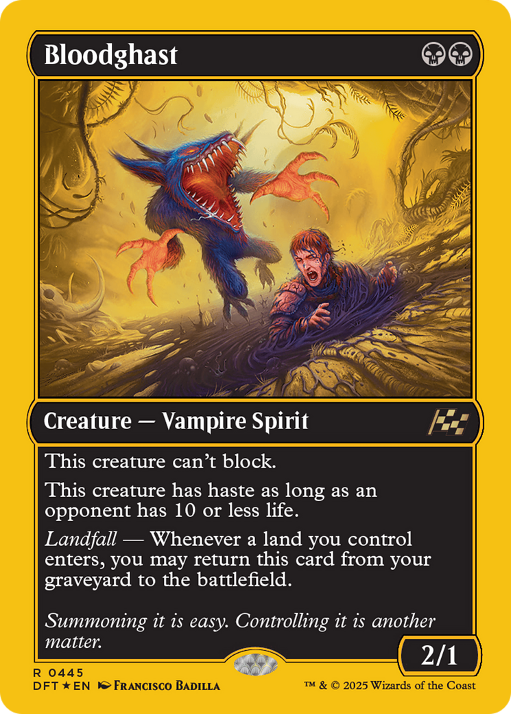 Bloodghast (First-Place Foil) [Aetherdrift] | Grognard Games