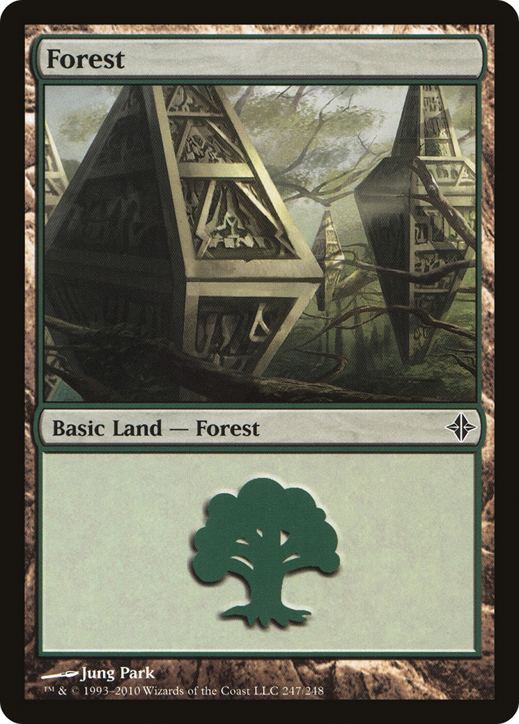 Forest (ROE-247) - Rise of the Eldrazi Foil | Grognard Games
