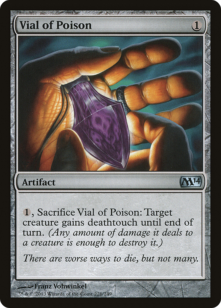 Vial of Poison (M14-226) - Magic 2014 | Grognard Games