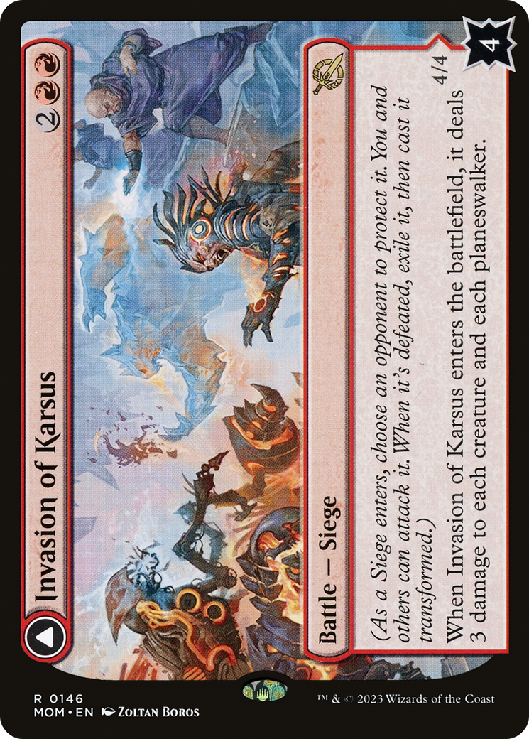 Invasion of Karsus // Refraction Elemental [March of the Machine] | Grognard Games