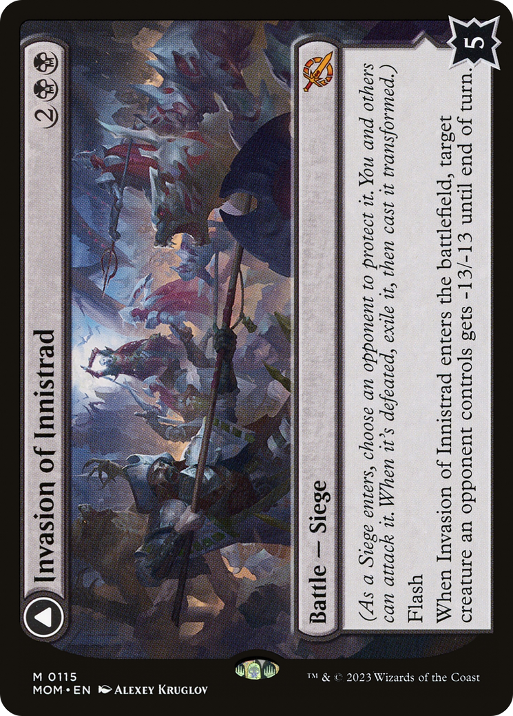 Invasion of Innistrad // Deluge of the Dead [March of the Machine] | Grognard Games