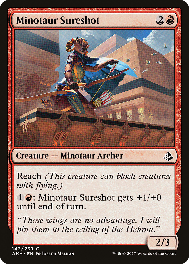 Minotaur Sureshot (AKH-143) - Amonkhet | Grognard Games