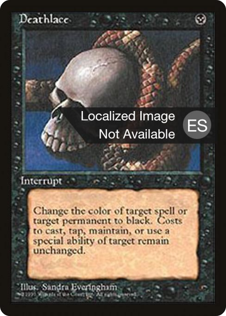Deathlace [Fourth Edition (Foreign Black Border)] | Grognard Games
