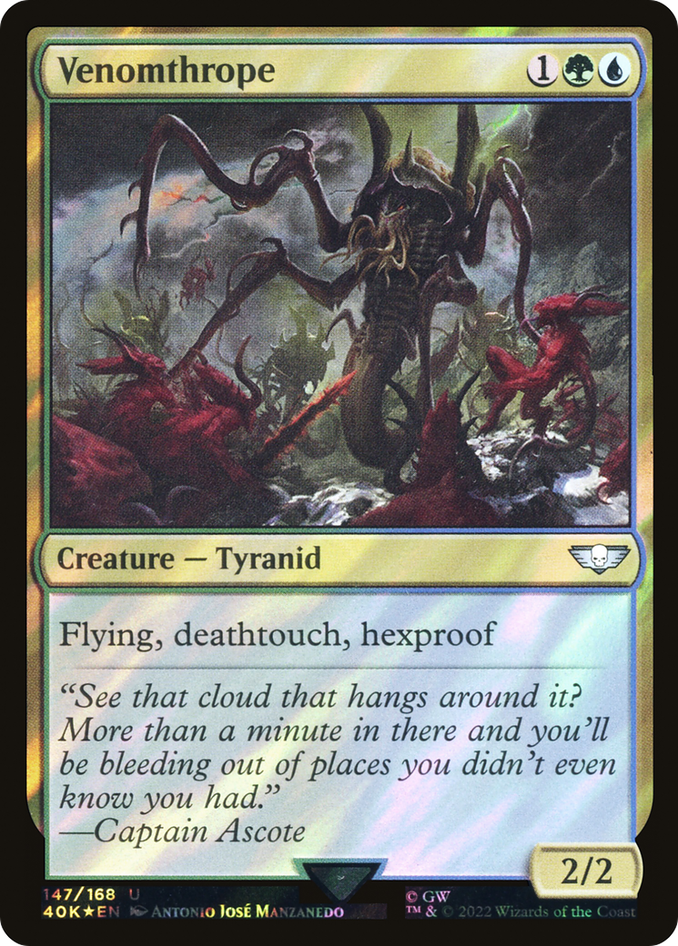 Venomthrope (Surge Foil) [Universes Beyond: Warhammer 40,000] | Grognard Games
