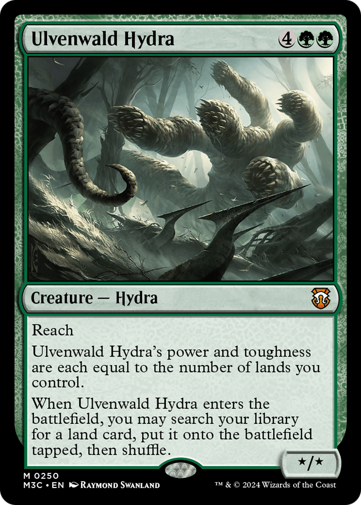 Ulvenwald Hydra (Ripple Foil) [Modern Horizons 3 Commander] | Grognard Games