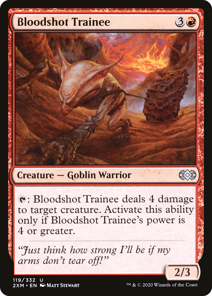 Bloodshot Trainee [Double Masters] | Grognard Games