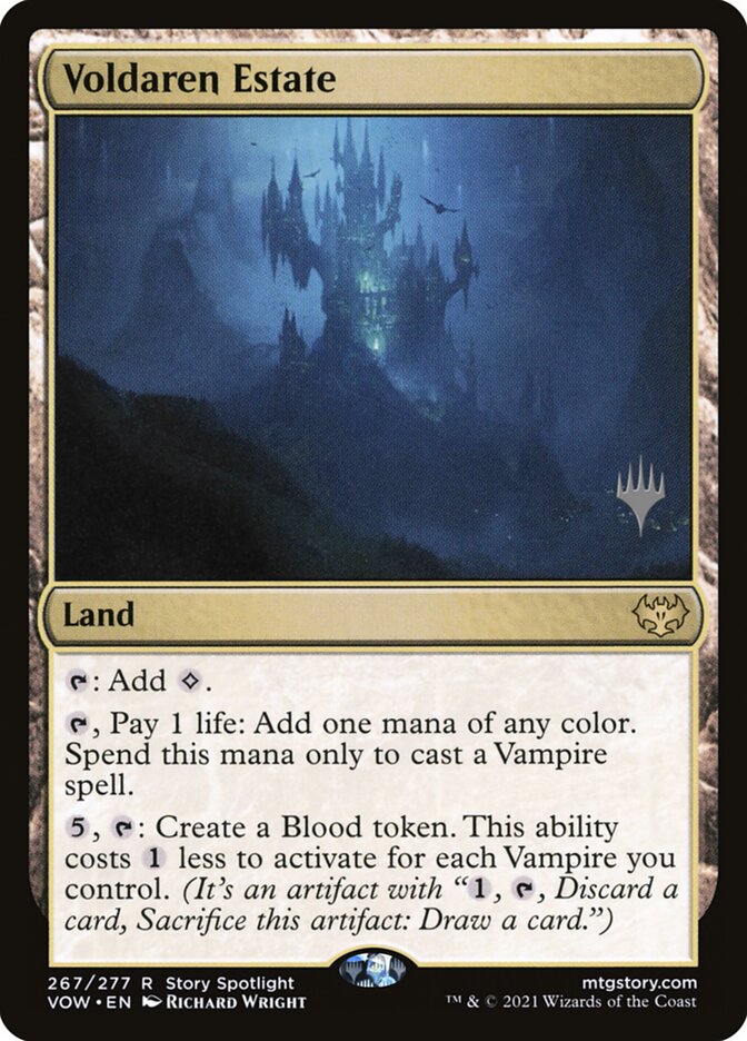 Voldaren Estate (Promo Pack) [Innistrad: Crimson Vow Promos] | Grognard Games