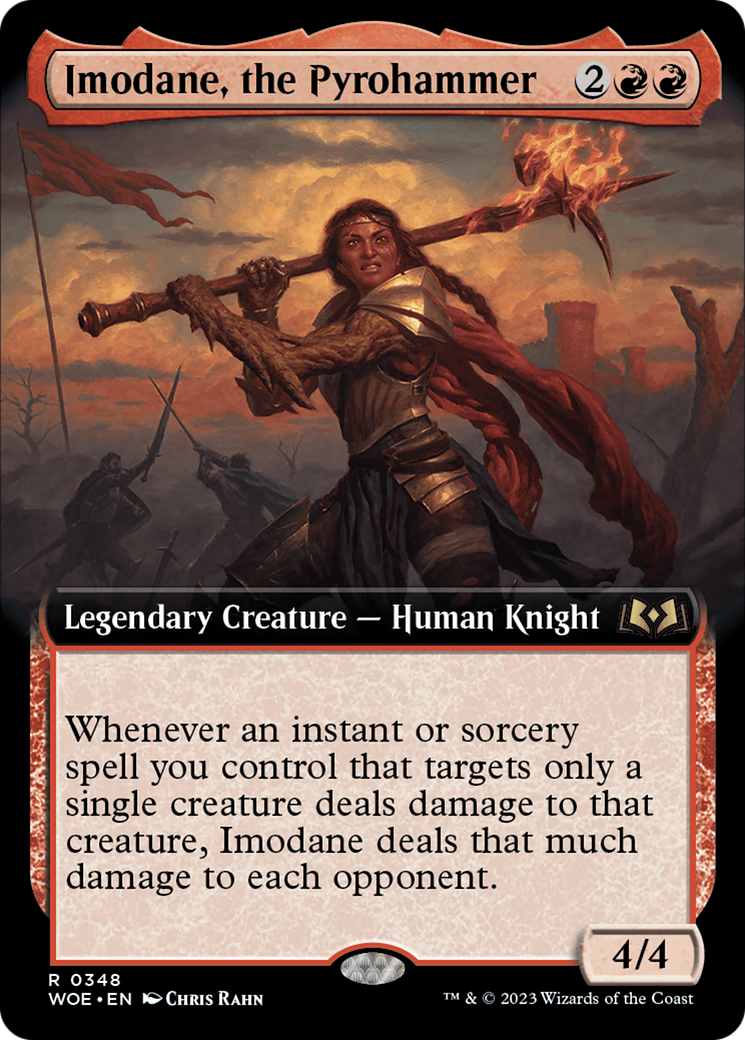 Imodane, the Pyrohammer (Extended Art) [Wilds of Eldraine] | Grognard Games