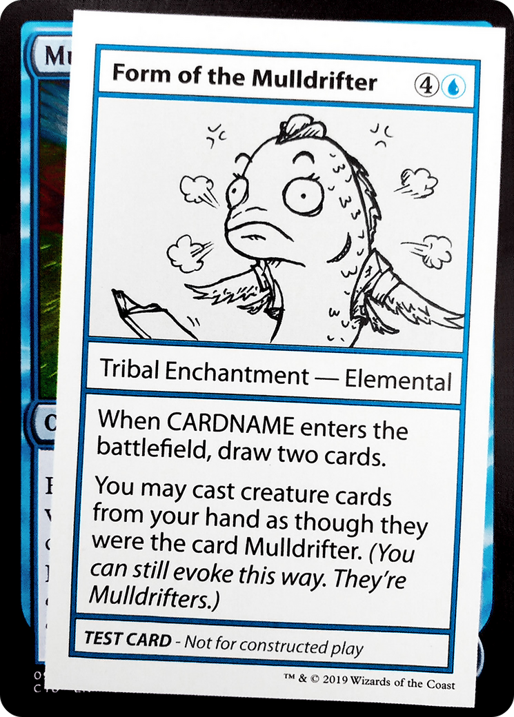 Form of the Mulldrifter (2021 Edition) [Mystery Booster Playtest Cards] | Grognard Games