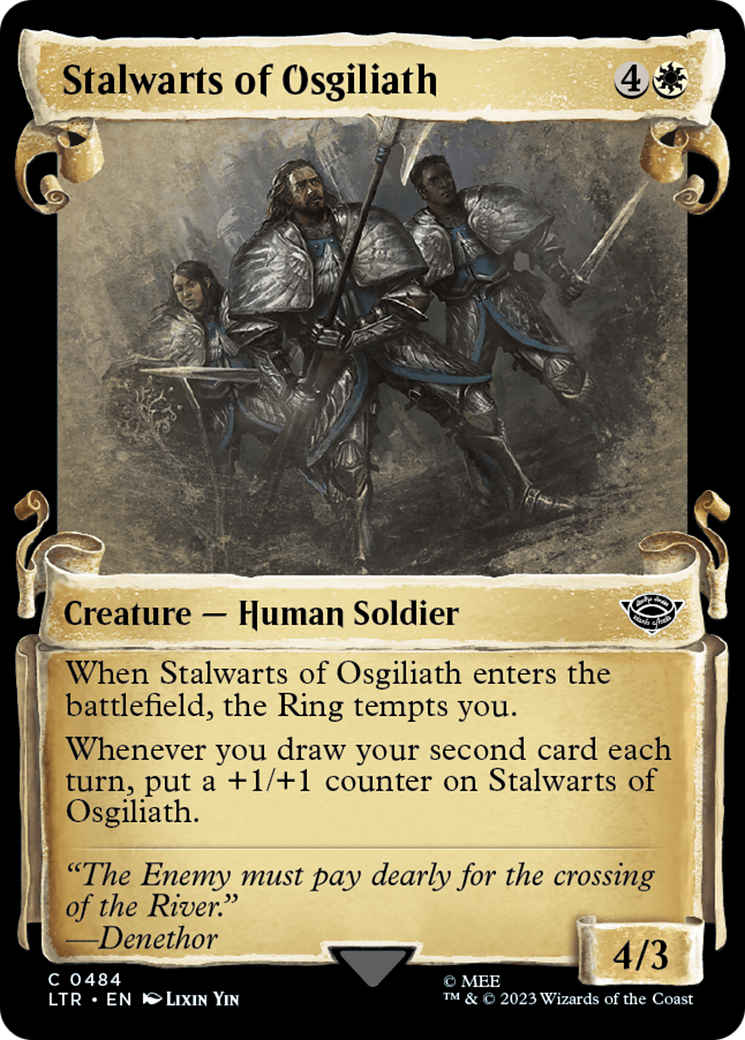 Stalwarts of Osgiliath [The Lord of the Rings: Tales of Middle-Earth Showcase Scrolls] | Grognard Games