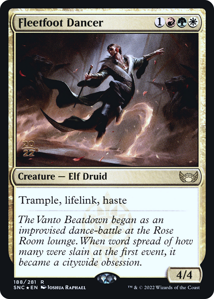 Fleetfoot Dancer [Streets of New Capenna Prerelease Promos] | Grognard Games