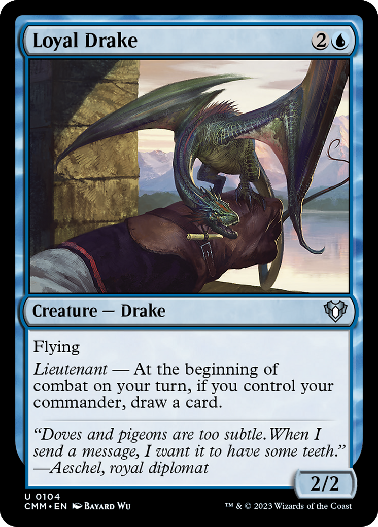 Loyal Drake [Commander Masters] | Grognard Games