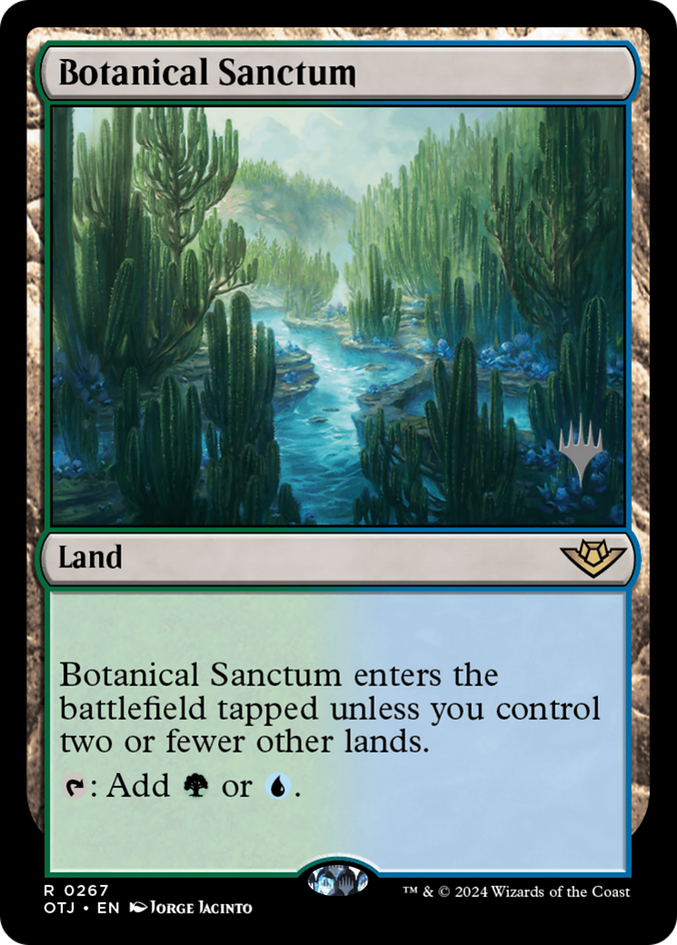 Botanical Sanctum (Promo Pack) [Outlaws of Thunder Junction Promos] | Grognard Games