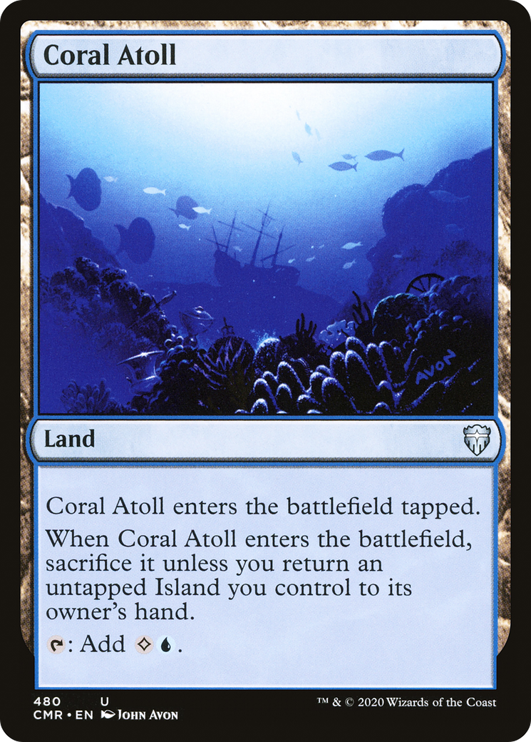Coral Atoll [Commander Legends] | Grognard Games