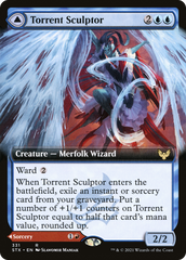 Torrent Sculptor // Flamethrower Sonata (Extended) [Strixhaven: School of Mages] | Grognard Games