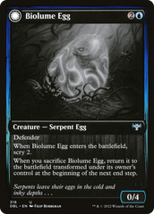 Biolume Egg // Biolume Serpent [Innistrad: Double Feature] | Grognard Games