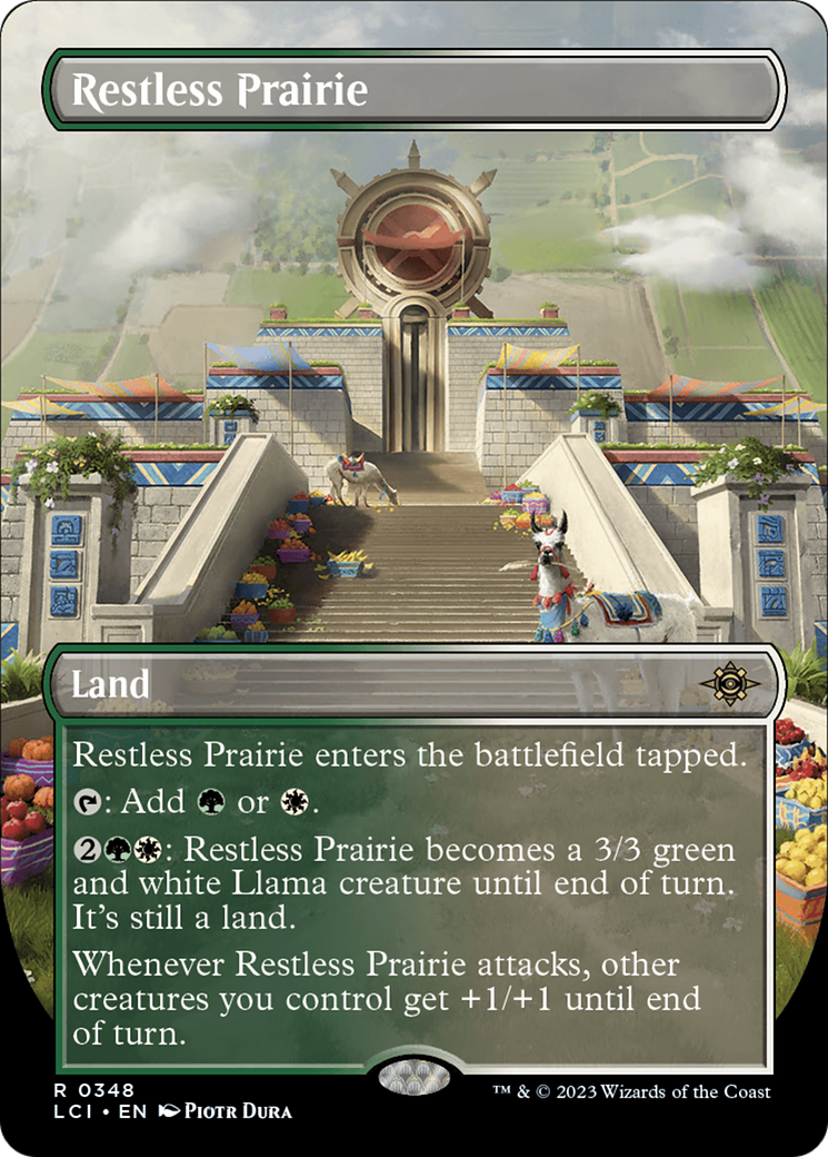 Restless Prairie (Borderless) [The Lost Caverns of Ixalan] | Grognard Games