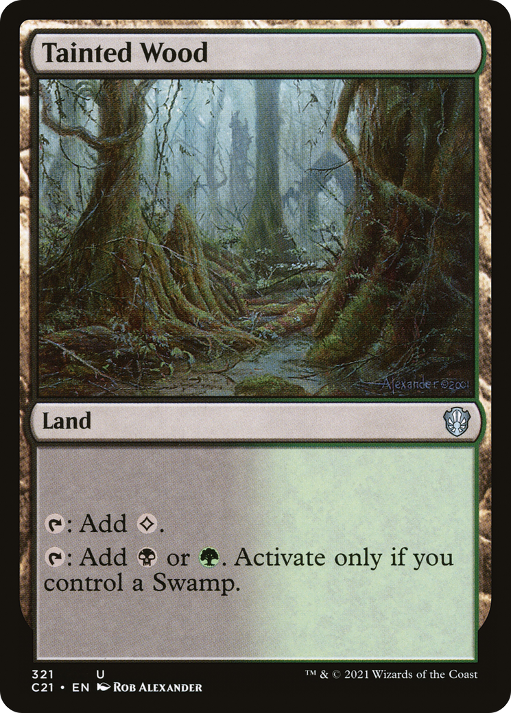 Tainted Wood [Commander 2021] | Grognard Games