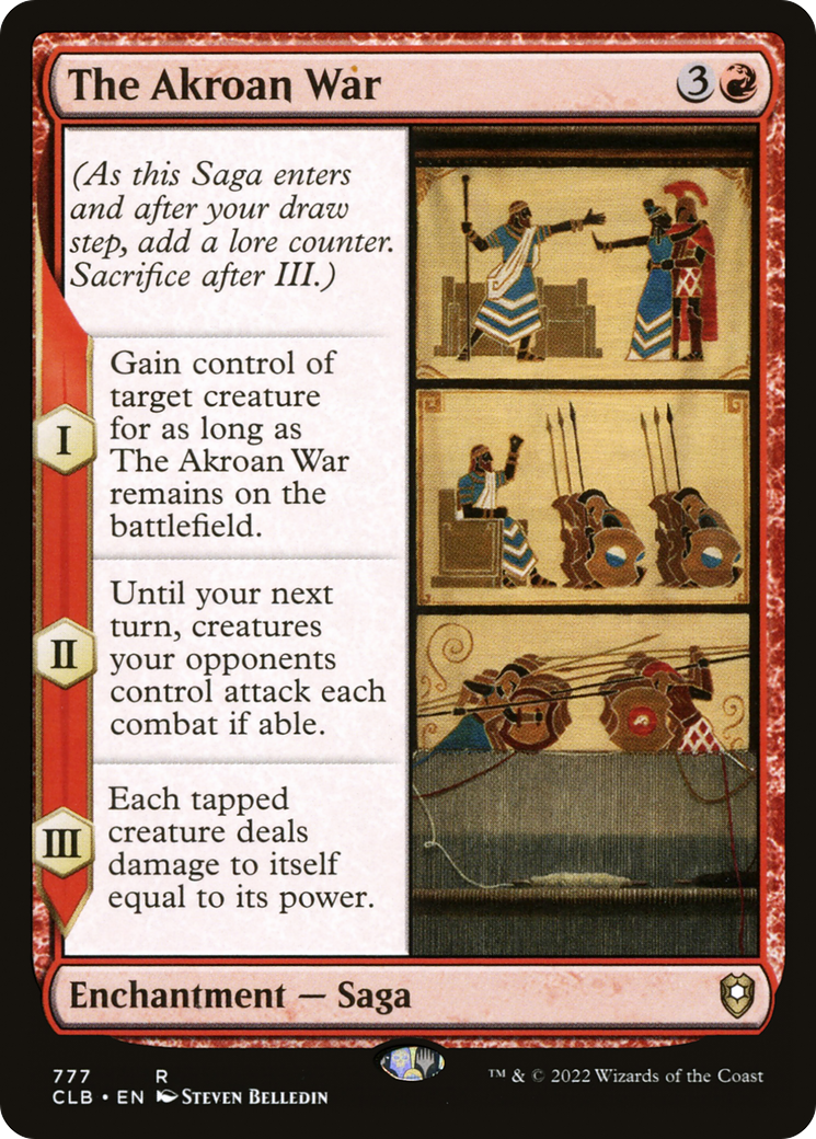 The Akroan War [Commander Legends: Battle for Baldur's Gate] | Grognard Games