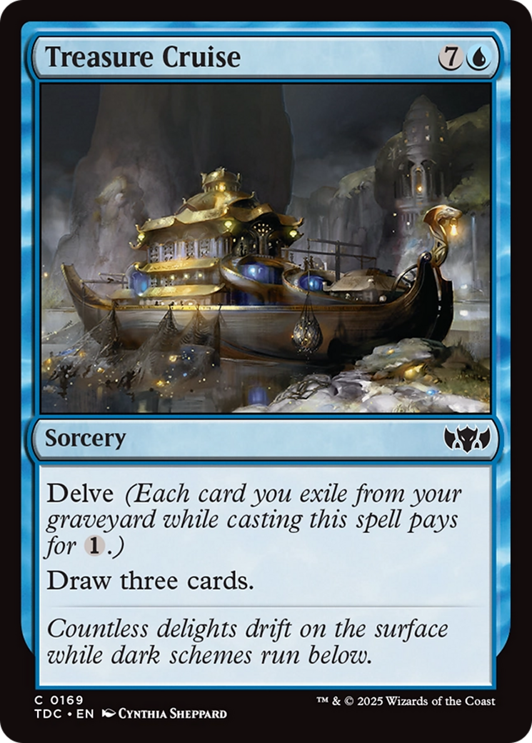Treasure Cruise [Tarkir: Dragonstorm Commander] | Grognard Games