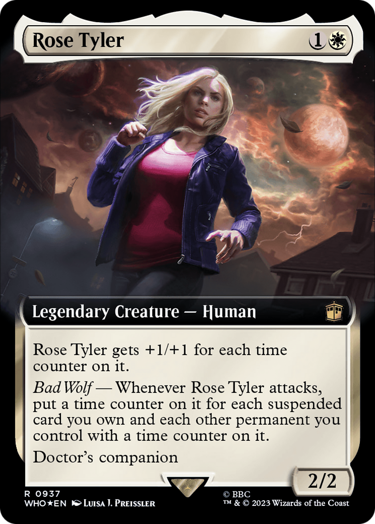 Rose Tyler (Extended Art) (Surge Foil) [Doctor Who] | Grognard Games