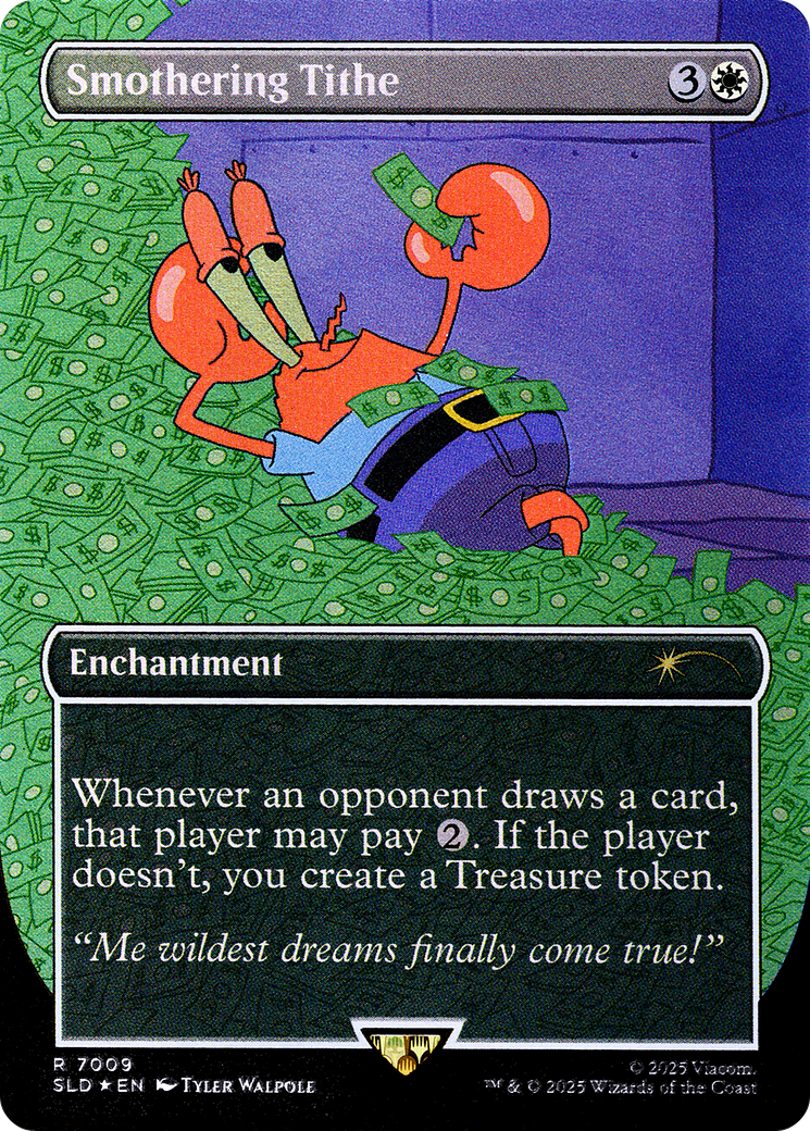 Smothering Tithe (7009) (Rainbow Foil) [Secret Lair Drop Series] | Grognard Games