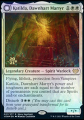 Katilda, Dawnhart Martyr // Katilda's Rising Dawn [Innistrad: Crimson Vow Prerelease Promos] | Grognard Games