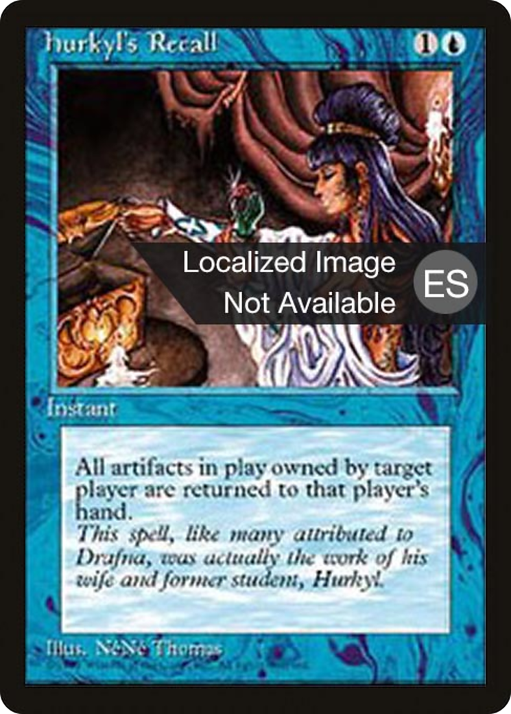 Hurkyl's Recall [Fourth Edition (Foreign Black Border)] | Grognard Games