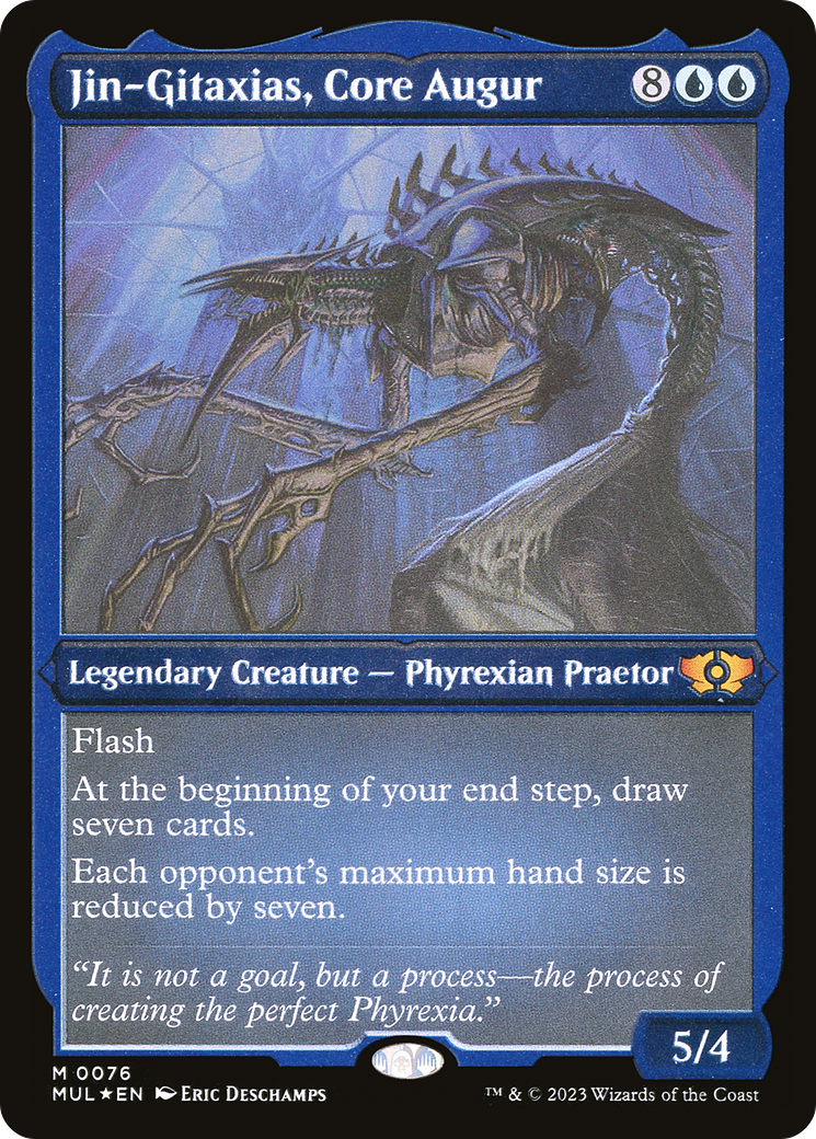 Jin-Gitaxias, Core Augur (Foil Etched) [Multiverse Legends] | Grognard Games