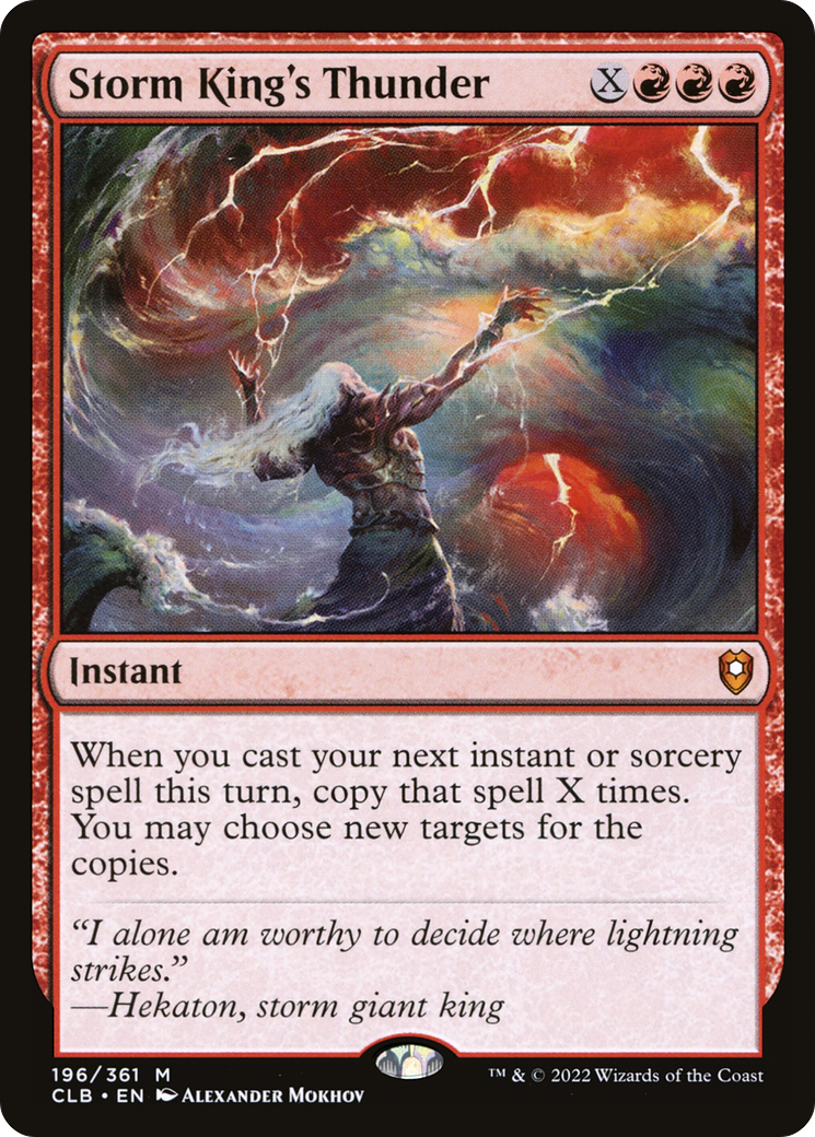 Storm King's Thunder [Commander Legends: Battle for Baldur's Gate] | Grognard Games