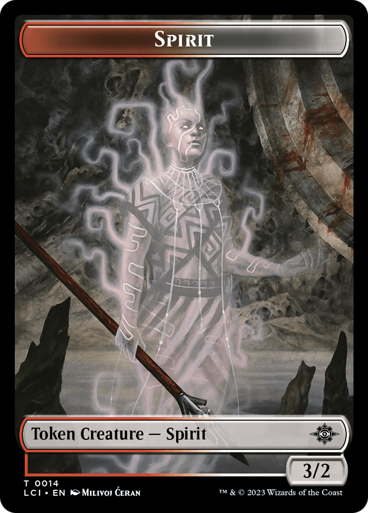 Spirit Token [The Lost Caverns of Ixalan Tokens] | Grognard Games