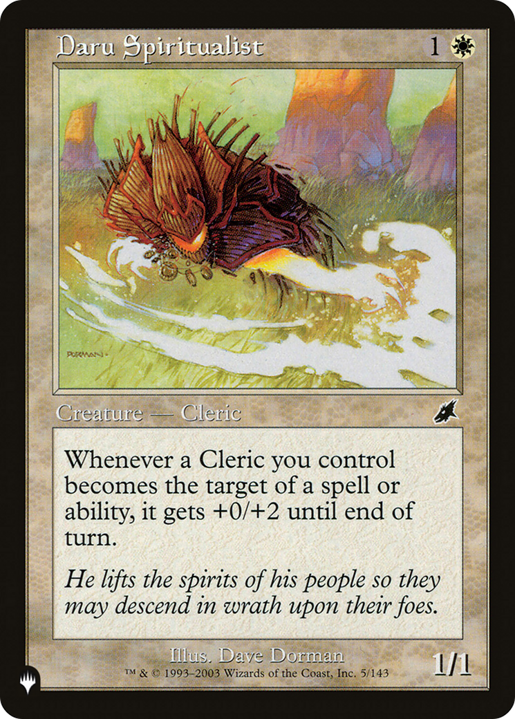 Daru Spiritualist [The List] | Grognard Games