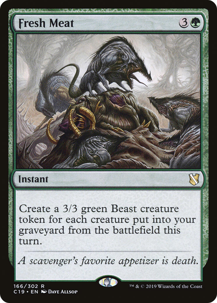 Fresh Meat [Commander 2019] | Grognard Games