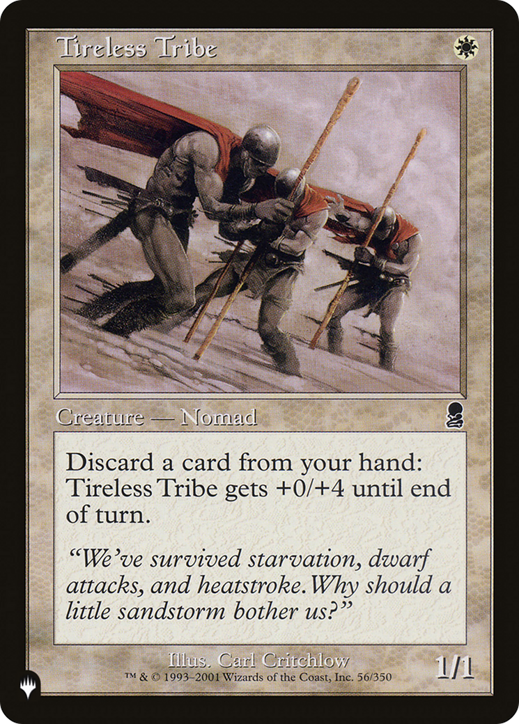 Tireless Tribe [The List Reprints] | Grognard Games