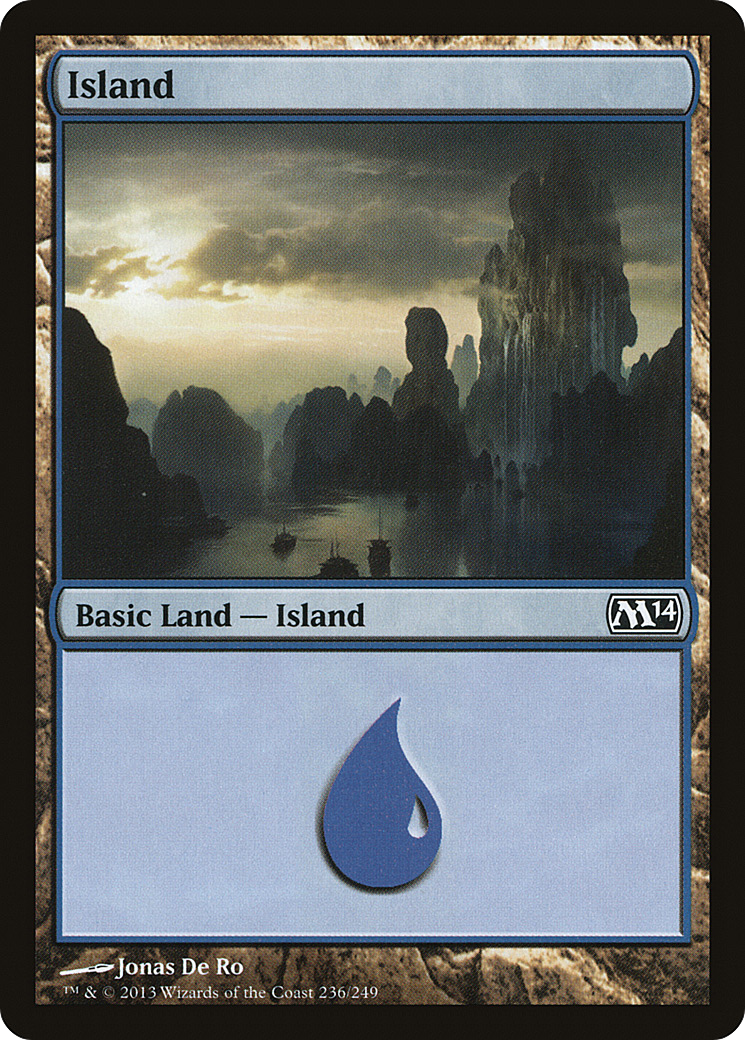 Island (236) [Magic 2014] | Grognard Games