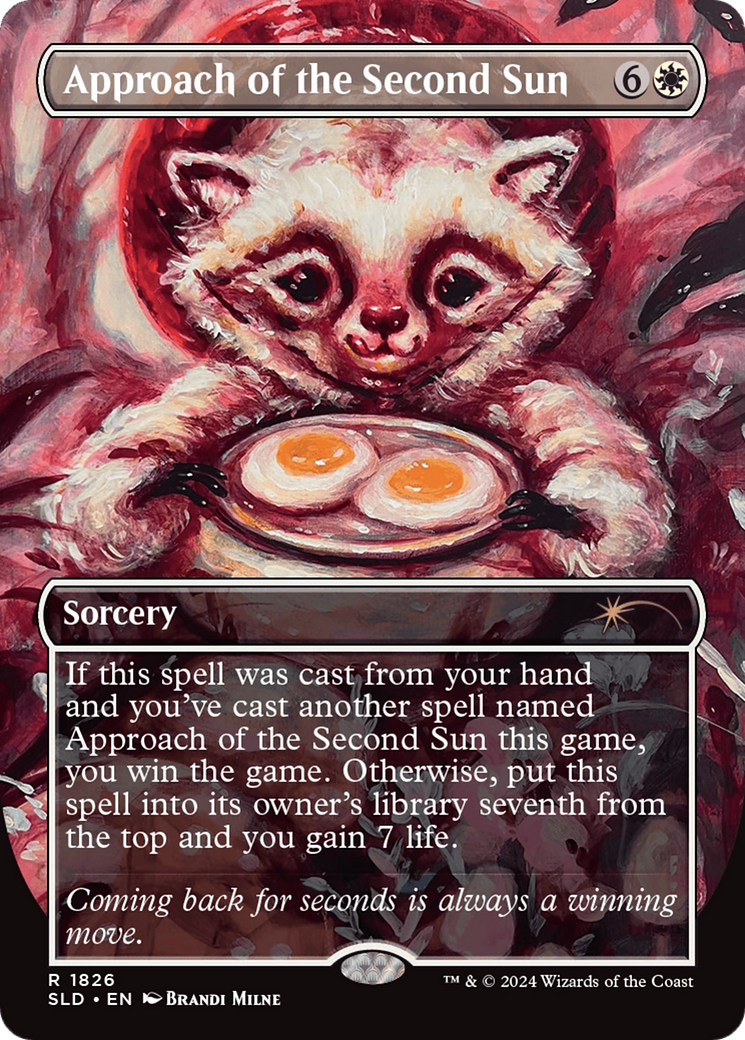 Approach of the Second Sun (Rainbow Foil) [Secret Lair Drop Series] | Grognard Games