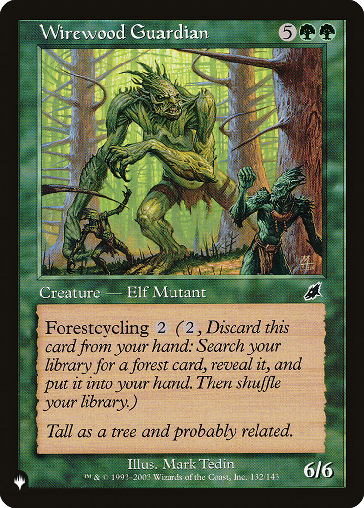 Wirewood Guardian [The List Reprints] | Grognard Games