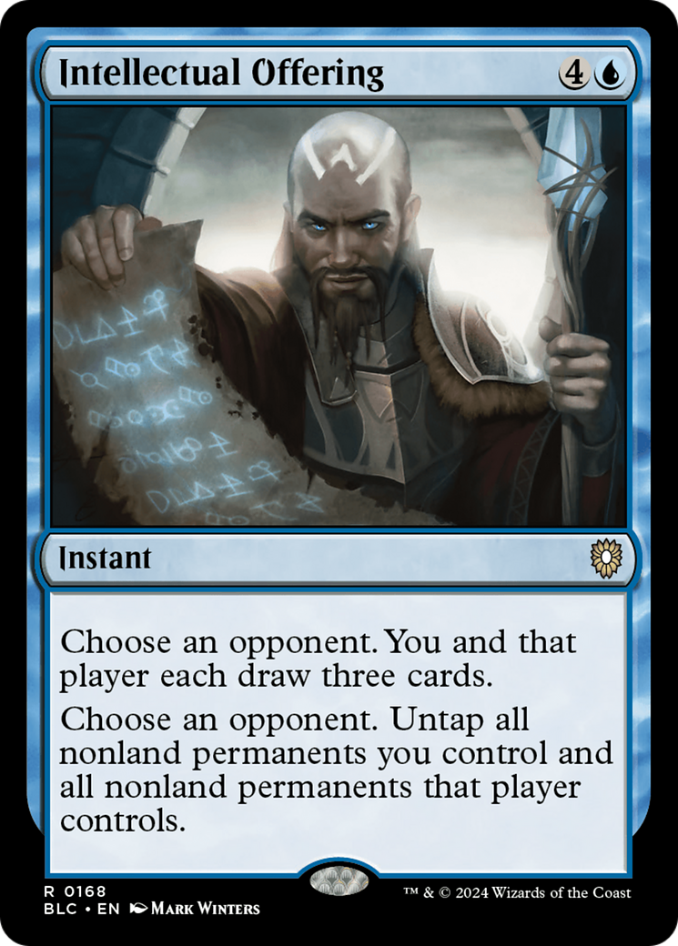 Intellectual Offering [Bloomburrow Commander] | Grognard Games