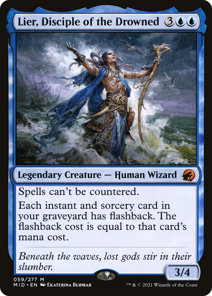 Lier, Disciple of the Drowned [Innistrad: Midnight Hunt] | Grognard Games