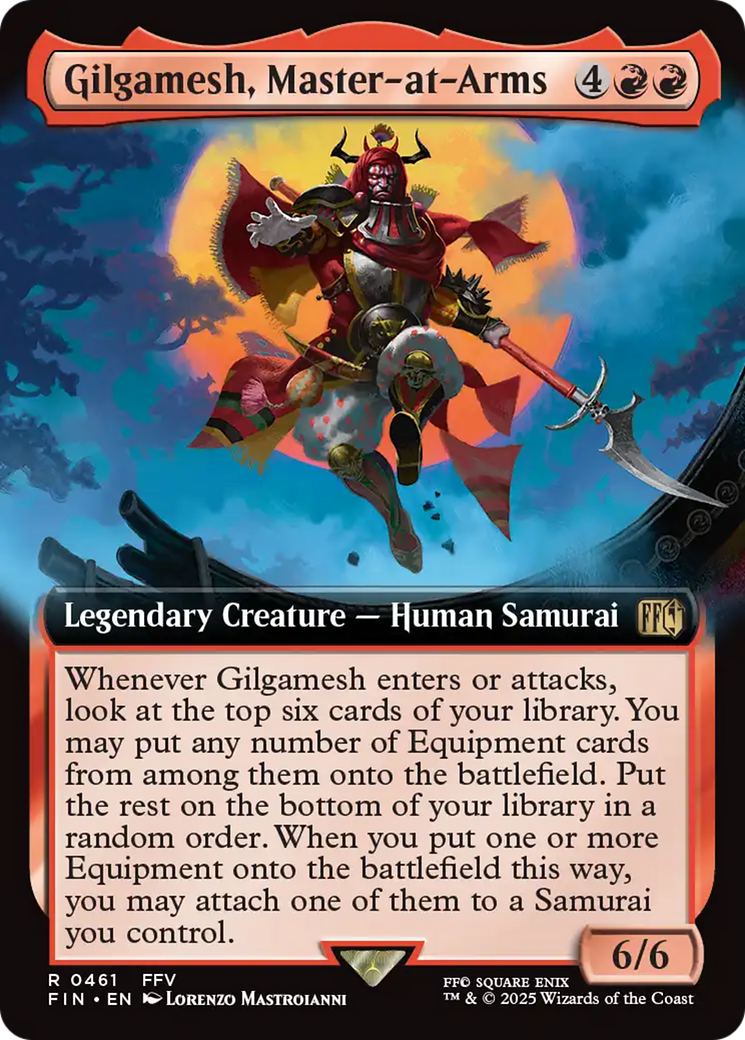 Gilgamesh, Master-at-Arms (Extended Art) [FINAL FANTASY] | Grognard Games