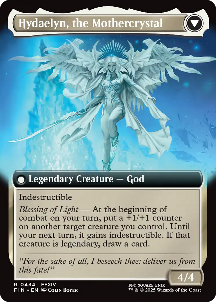 Venat, Heart of Hydaelyn // Hydaelyn, the Mothercrystal (FIN-434) - FINAL FANTASY: (Extended Art) | Grognard Games