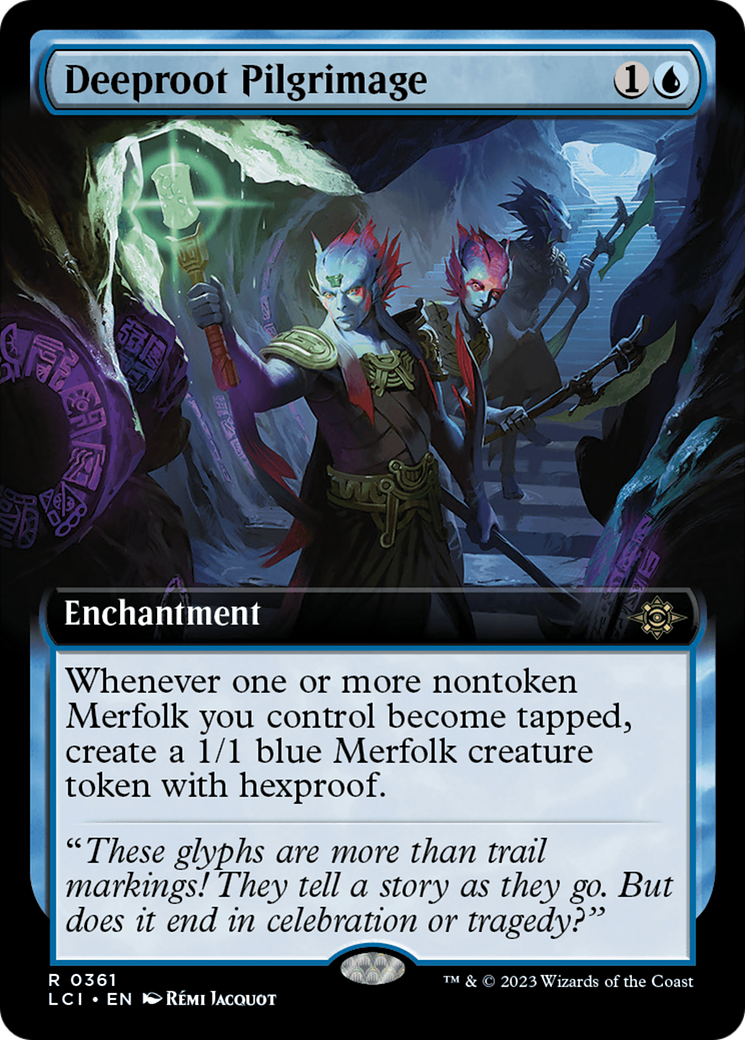Deeproot Pilgrimage (LCI-361) - The Lost Caverns of Ixalan: (Extended Art) | Grognard Games
