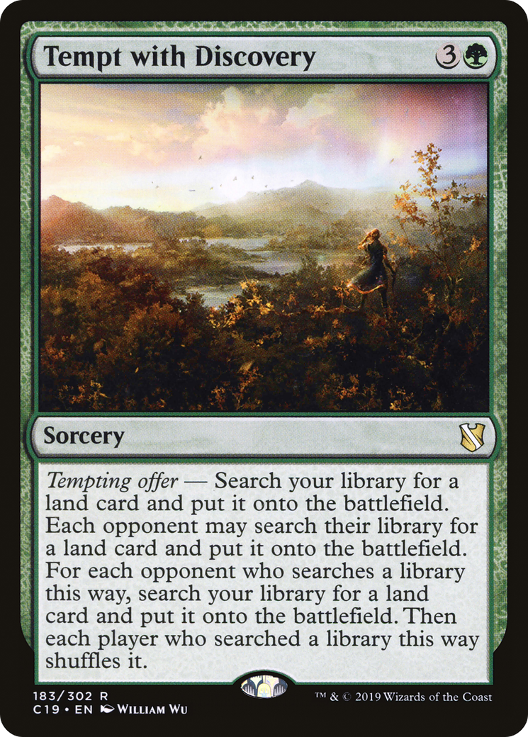 Tempt with Discovery [Commander 2019] | Grognard Games