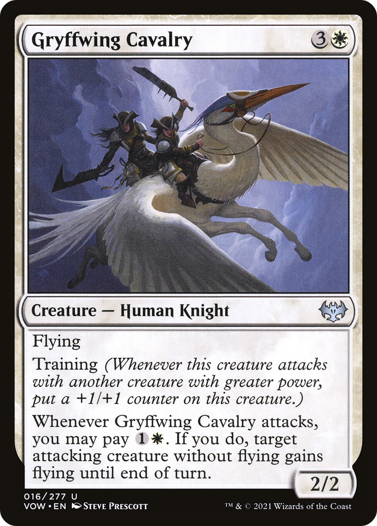 Gryffwing Cavalry [Innistrad: Crimson Vow] | Grognard Games
