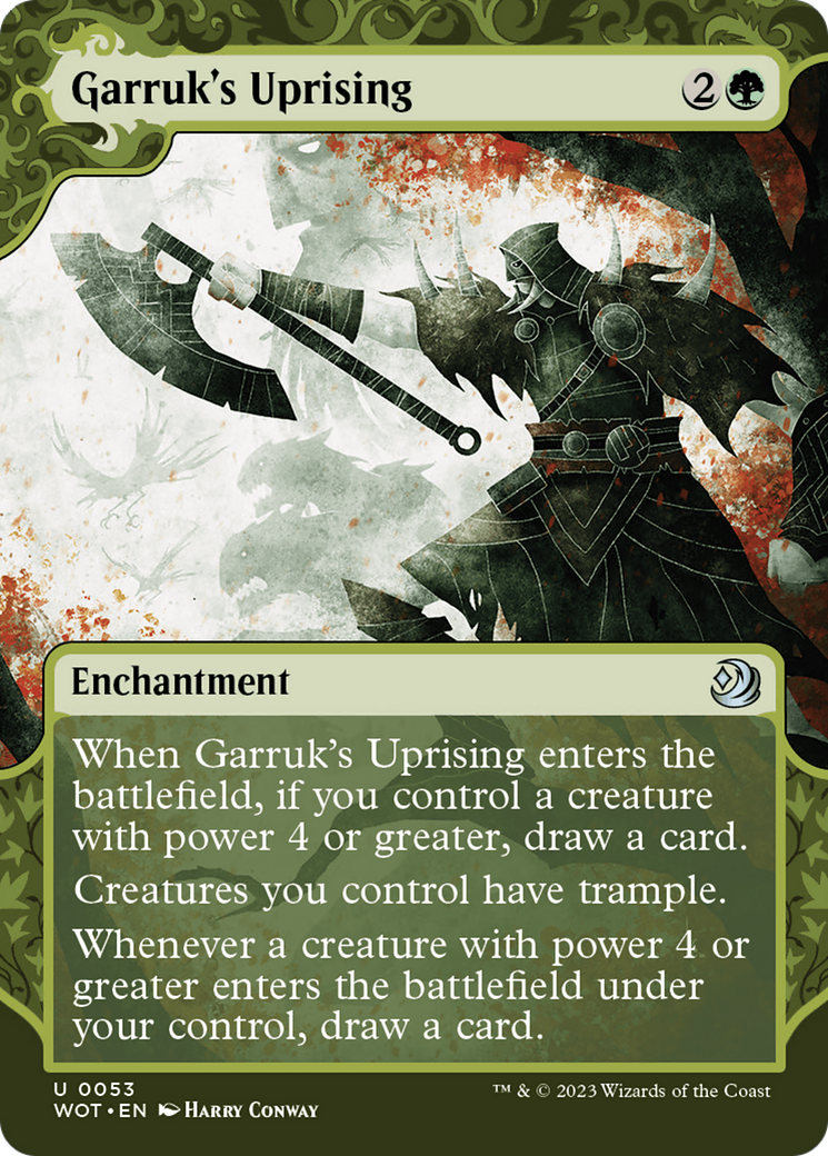 Garruk's Uprising [Wilds of Eldraine: Enchanting Tales] | Grognard Games
