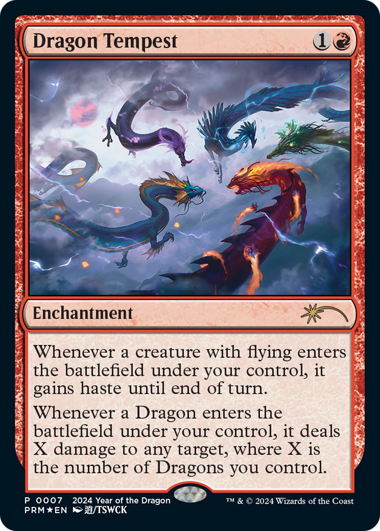 Dragon Tempest (Year of the Dragon 2024) [Standard Showdown Promos] | Grognard Games